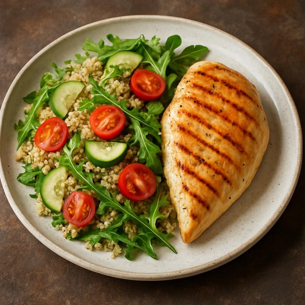 Pechuga con verduras